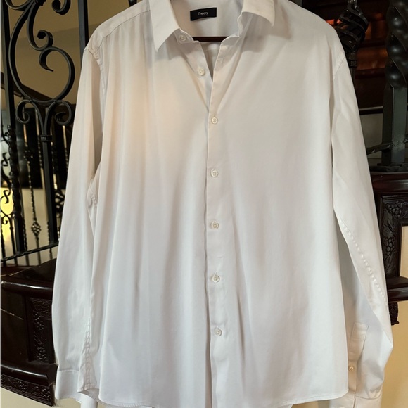 Mens Theory Dress Shirt XL - Picture 2 of 4